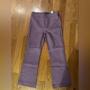 Pink Houndstooth Pants